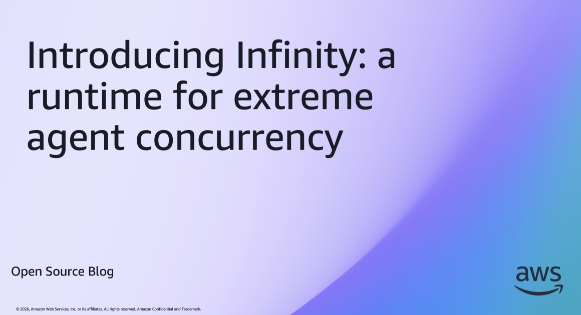 AWS 官方配图：Introducing Infinity agent runtime