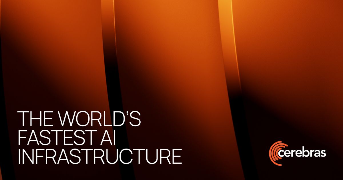 Cerebras 官方配图：How we deploy trillion-parameter frontier models