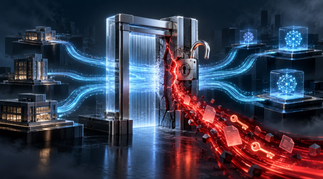 Check Point Research illustration of compromised LLM gateway (LiteLLM CVEs)
