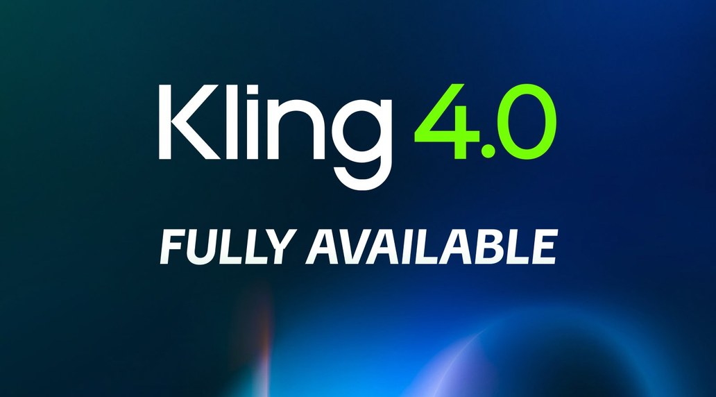 Kling 4.0 Fully Available 官方海报 / 可灵 4.0 全量开放