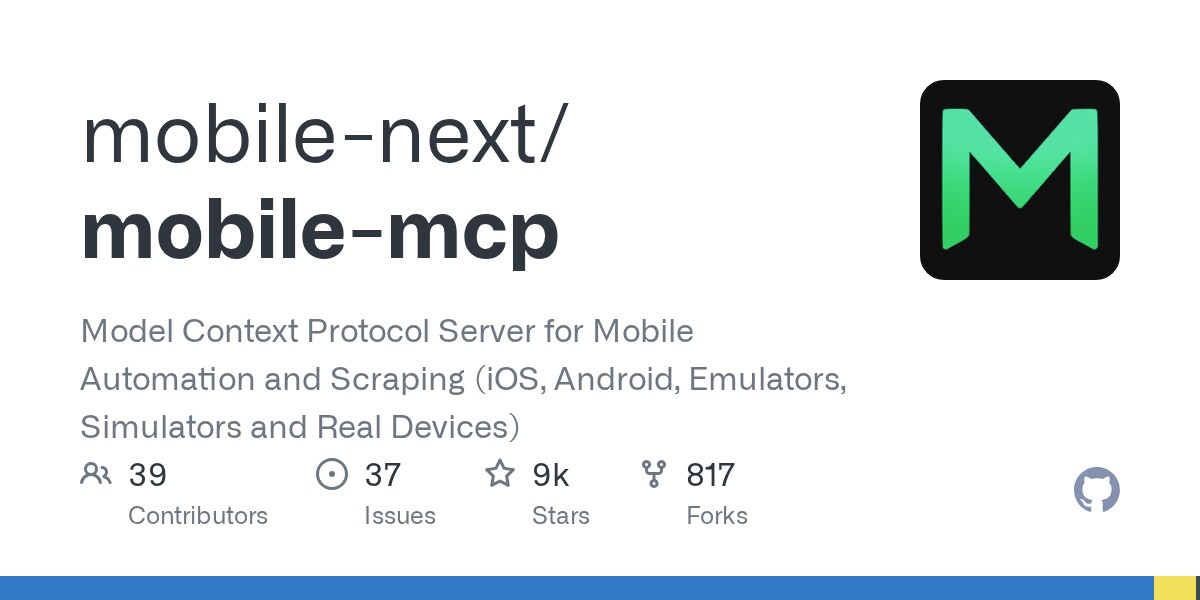 mobile-mcp 项目配图
