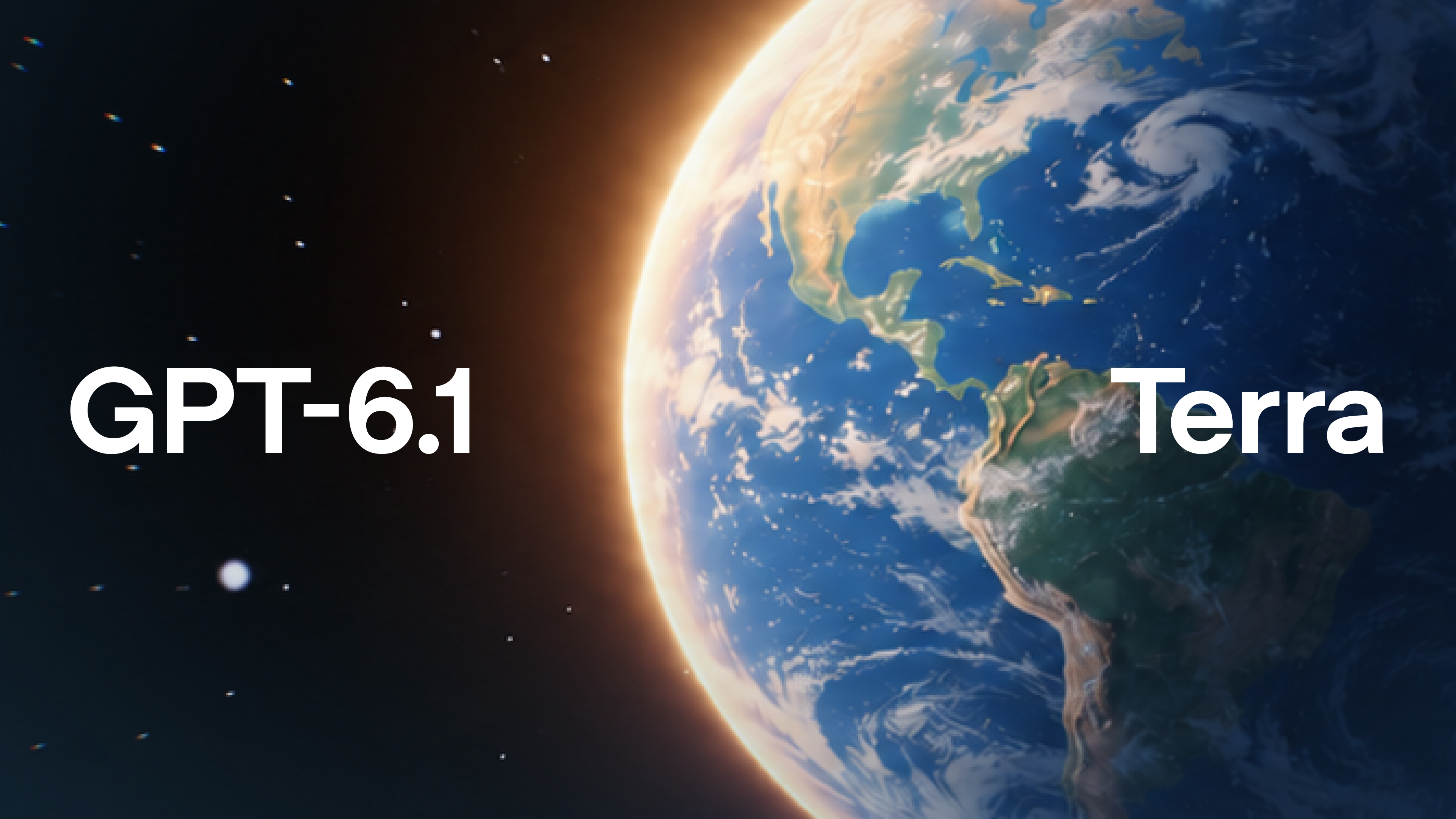 OpenAI 官方社交卡片:GPT-6.1 Terra